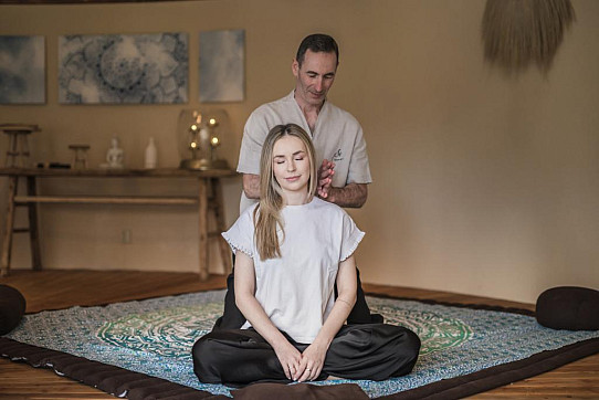 Thajský rituál mobility a protažení 80 minut s relaxem ve wellness