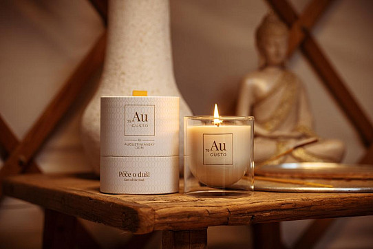 Sada 2 kusů svíček Péče o duši